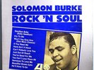 SOLOMON BURKE ROCK 'N' SOUL VERY RARE ORIGINAL1965 ATLANTIC STEREO LP STUNNING