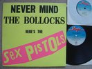 SEX PISTOLS LP NEVER MIND THE BOLLOCKS VG+/EX-