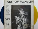 ROLLING STONES Get Your Rocks Off 2xLP Yellow & Blue Colored Vinyl In Shrink TMO