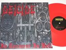 DEICIDE -In Torment in Hell LP ++ US DEATH METAL , RED VINYL , ltd. 100