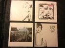 FOUR ORIGINAL PRESS U2 VINYL LP 7 SINGLES CBS IRELAND OUT OF CONTROL/NEW YEAR'S