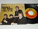 THE BEATLES-Ticket To Ride (1965) CAPITOL 45 w/PS
