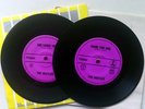 THE BEATLES 2 Singles 45s Thank You Girl/She Loves You OZ Purple Parlophone VG++