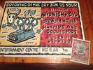 2 x VERY RARE Aussie/OZ Tour/GIG Poster  from 1995 Incl. Midnight Oil (Signed)