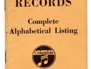 pc78-Blues-Original catalogue-Columbia Race Records -December 1930