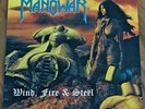 Manowar - Wind, Fire & Steel clear Vinyl