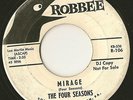 Rare Doo Wop Promo 45 Robbee 106 Four Seasons Mirage Nancy's Trampoline