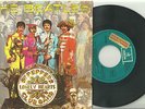 THE BEATLES Sergeant Pepper´s Lonely Hearts SPAIN PROMO RARE 7”