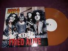 KISS FRIED ALIVE RARE LP COULEUR TIRAGE 100 EXEMPLAIRES