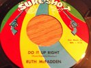 Ruth McFadden- Do It Up Right- Sure-Shot r'n'b hear