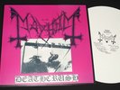 MAYHEM -Deathcrush LP , Posercorpse Music , WHITE VINYL , ltd. 100