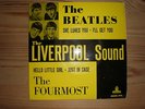 THE LIVERPOOL SOUND , THE BEATLES / THE FOURMOST  RARE DANISH  EP.