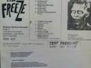 The Freeze-Rabid Reaction Test Pressing RARE, Boston Hardcore, SSD