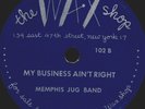 78 RPM RARE MEMPHIS JUG BAND ON THE WAX SHOP 102  MUST C / EE-