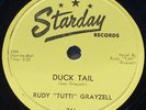 Rudy Tutti Grayzell - Duck Tail / You're Gone - Rockabilly 78 Starday 241