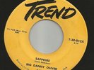 ROCKABILLY NEW BREED R&B-BIG DANNY OLIVER--SAPPHIRE--HEAR BOTH--1958 TREND