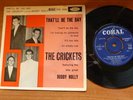 Buddy Holly/The Crickets - That'll Be The Day UK EP