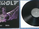 AIRWOLF Victory Bells LP RARE GERMAN SPEED METAL Iron Angel Atlain Running Wild
