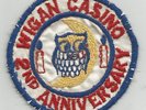 Northern Soul   WIGAN CASINO 2nd Anniversary   Original Badge   Superb Condition