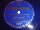 Ethel Waters w Benny Goodman Orch: US Blue Wax Columbia EX+