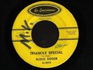 CAJUN FRENCH 45 ALDUS ROGER TRIANGLE SPECIAL LA LOUISIANNE 8076 CLEAN VG+ HEAR