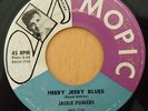 rockabilly 45 JACKIE POWERS - Heeby Jeeby Blues - VG++