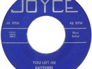 GAYTUNES  JOYCE 101  YOU LEFT ME  M-  $250.00   B/W I LOVE YOU
