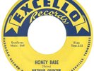 GUNTER,ARTHUR  EXCELLO 2058  HONEY BABE  M-  $120.00   YELLOW LABEL