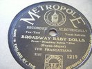 THE FRASCATIANS*BROADWAY BABY DOLLS/NAOMI*EX