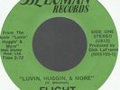 FLIGHT Luvin Huggin & More INDY PRIVATE HARD GROUP RARE ROCK METAL 45 RPM RECORD
