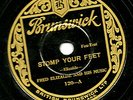 FRED ELIZALDE & HIS MUSIC 78 STOMP YOUR FEET /CLARINET MARMALADE BR BRUNS 120 E+