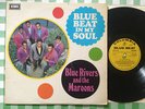 Blue Rivers & The Maroons - Blue Beat In My Soul RARE UK Columbia LP Demon Fuzz