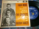 BUDDY HOLLY AND THE CRICKETS FOUR MORE EP 1957 CORAL EX/VG