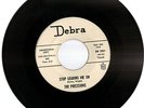 PROMO WHITE LABEL 45 RPM RECORD RHYTHM & BLUES DOOWOP THE PRECISIONS DEBRA 1001