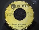 PSALMS OF WISDOM  /  JAH  WOOSH  /  orig   JA  MAN  7 in  1976  *  DRUM SONG  *