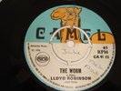 LLOYD ROBINSON THE WORM ORIG UK 45 CAMEL 1970 