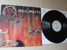 Slayer ?– Hell Awaits VINYL 1st PRESS THRASH METAL 1985 ROADRUNNER