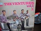 2 LP THE VENTURES - vol.1 - Japan RED WAX original from sixties