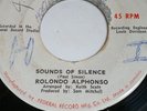 ROLAND ALPHONSO sounds of silence KILLER ROCKSTEADY MERRITONE RARE ?