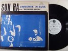 sun ra lp universe in blue  esf 200 galactico fidelity vg+/vg+