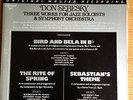 Don Sebesky Three Works for Jazz Soloists etc - Original Master Recording