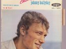 Johnny Hallyday Chante Johnny Hallyday - Pochette Vide EP Vogue 7894 + Languette