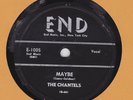 DOO-WOP : THE CHANTELS ON END BLACK LABEL 78 E-1005