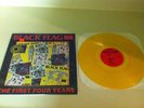 Black Flag The First Four Years LP GOLD 4 12