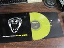 AGAINST ME - NEW WAVE LP ON SIRE 101303-1 YELLOW WAX & COMPACT DISC