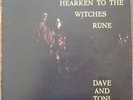 Dave And Toni Arthur - Hearken To The Witches Rune LP RARE Orig Press 1971