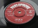 THE BEATLES   ORIGINAL 1962   RED PARLOPHONE   45   LOVE ME DO   M T  TAX CODE