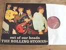 ROLLING STONES - OUT OF OUR HEADS LP Rare Israel PAX Israeli DIFFERENT SLEEVE