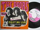 TRES RARE  THE DOORS - LIGHT MY FIRE - ORIGINAL de 1967 - FRENCH EP