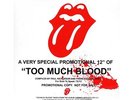 The Rolling Stones - Too Much Blood - LP Promo New
